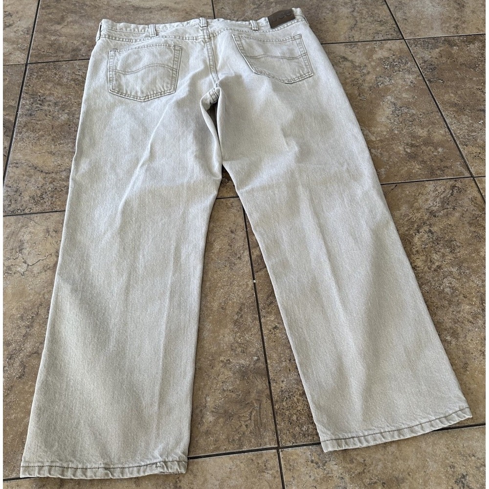 Lee Jeans Relaxed Fit Men's Size 42X30 Tan Straight Leg Denim Fit 41X 29 - Picture 4 of 8